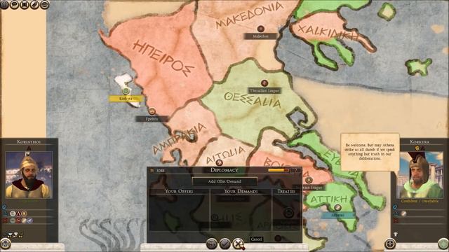 Total War Rome 2:Wrath Of Sparta DLC Faction- Korinthos Part 1 What to Do? смотреть онлайн