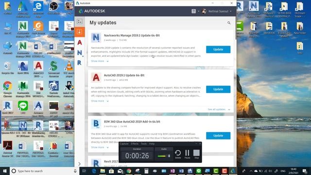 วิธีอัพเดทโปรแกรมค่าย Autodesk смотреть онлайн
