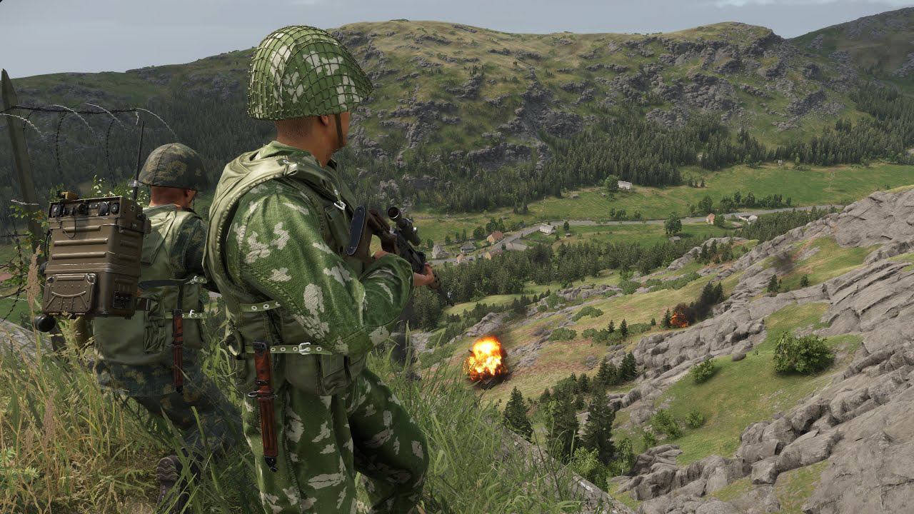 ИГРАЕМ ЗА СССР В ARMA REFORGER - PODVAL