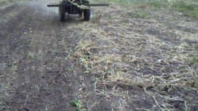 ПОДГОТОВКА ОГОРОДА К ВСПАШКЕ ГРАБЛЯМИ ДЛЯ МОТОТРАКТОРА смотреть онлайн