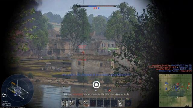 Test Drive - E.B.R (1945)/AMX-13 DCA 40/M4A1 (FL10) - WarThunder Gameplay AB смотреть онлайн