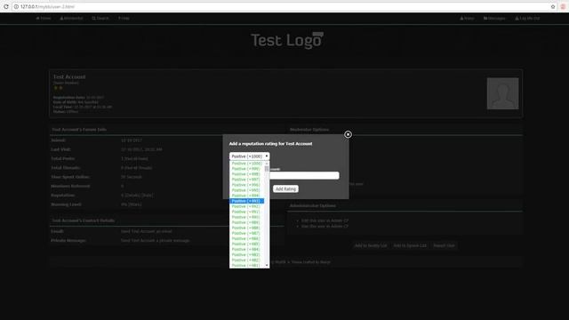 Impulse Dark MyBB Theme Preview смотреть онлайн