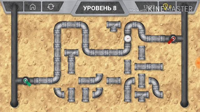 Прохождение игры "Трубопроводчик" 6-11 уровень (2 часть) смотреть онлайн