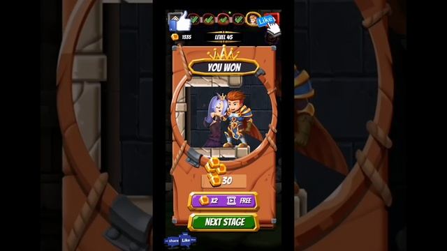 Save The Princess pin pull rescue game level 41 42 43 44 45 46 47 48 49 50 solution or walkthrough смотреть онлайн