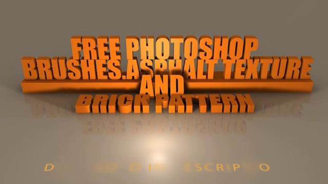 free photoshop brushes , asphalt texture and brick pattern смотреть онлайн