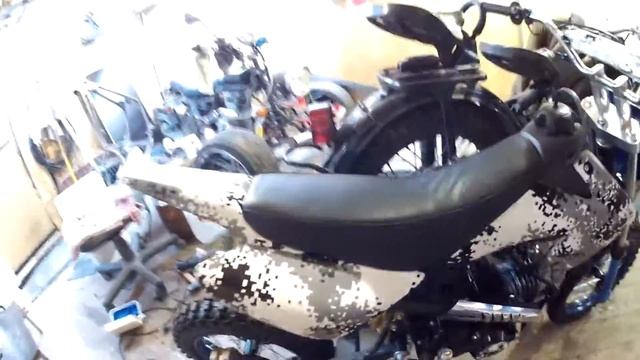 [Garage] Оклейка Питбайка в комуфляж (24.12.16) смотреть онлайн