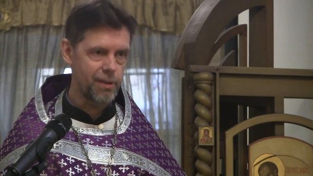 Проповедь на Литургии 26 03 2023 свящ. Филипп Парфенов смотреть онлайн