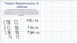 ЕГЭ 2017. Задание 4. Теория вероятностей. Автоматы в торговом центре. Совместные события.