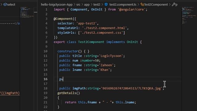 Angular Tutorial | Property Binding | Lecture-6 Urdu/Hindi смотреть онлайн
