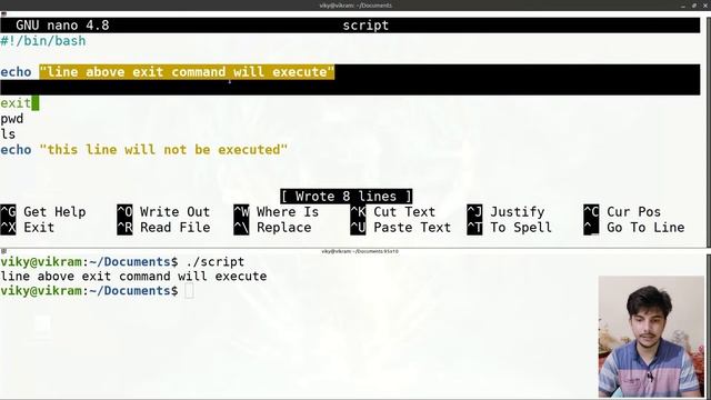 exit status code of a command | exit command in shell script | why to use exit command & exit codes смотреть онлайн
