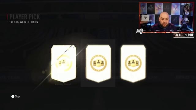 I Opened 20 x 87+ WORLD CUP or FANTASY FUT HERO PLAYER PICKS! смотреть онлайн