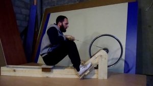 Homemade rowing machine / Самодельный гребной тренажер