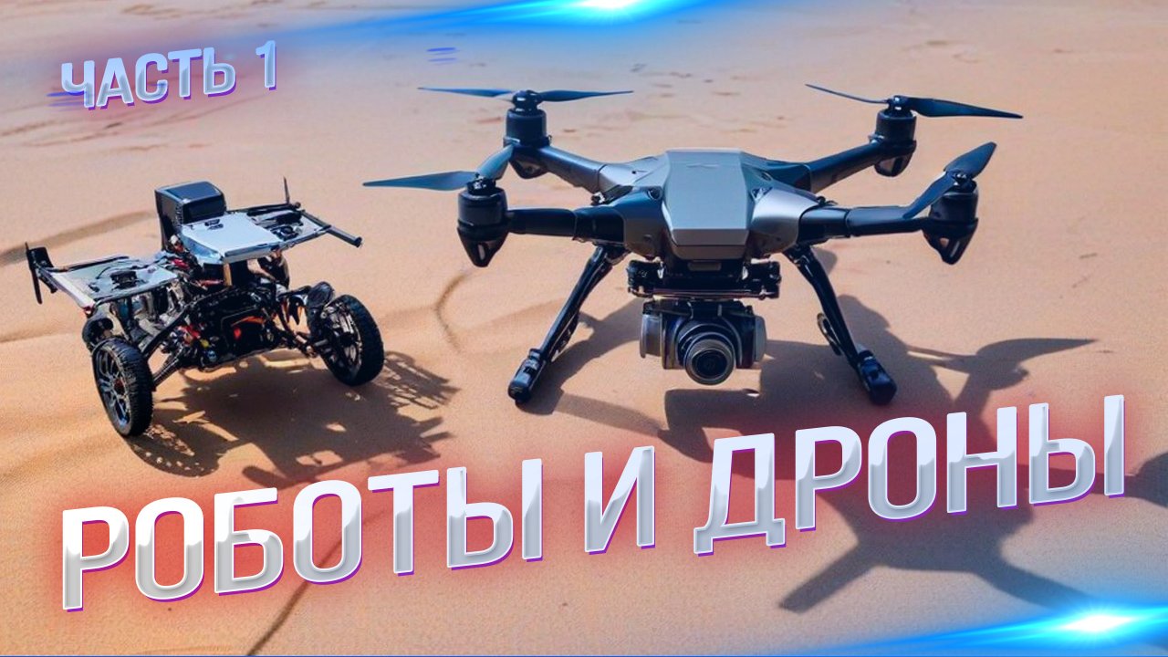 Обучение работе с роботами и дронами. Часть 1. смотреть онлайн