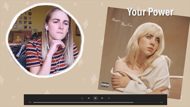 Your Power is... wow ~ billie eilish reaction смотреть онлайн
