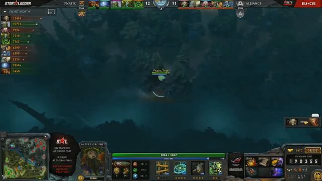 Alliance vs Fnatic Starladder Season 9 Europe Day 13 rus смотреть онлайн