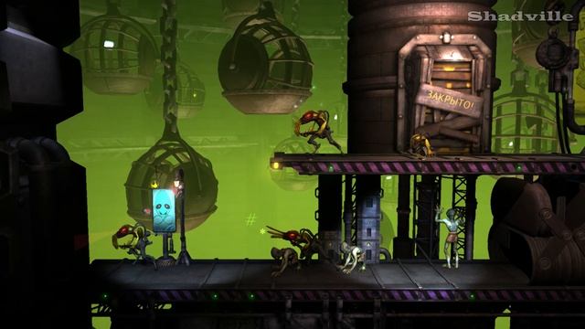 Эйб на Скотном дворе ▬ Oddworld: New 'n' Tasty Прохождение игры #2 смотреть онлайн