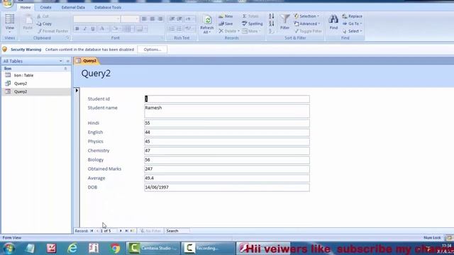 How to make form,option button,check button in ms access in hindi смотреть онлайн