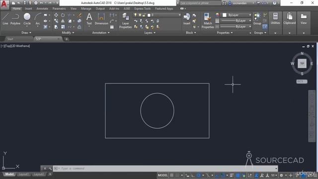 AutoCAD 2018 Part 043 Using multifunction grips смотреть онлайн