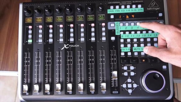 Behringer X-Touch w/ X32 Rack Connectivity Tutorial