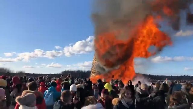 Масленица 2019 Николо- Ленивец Падение Бастилии