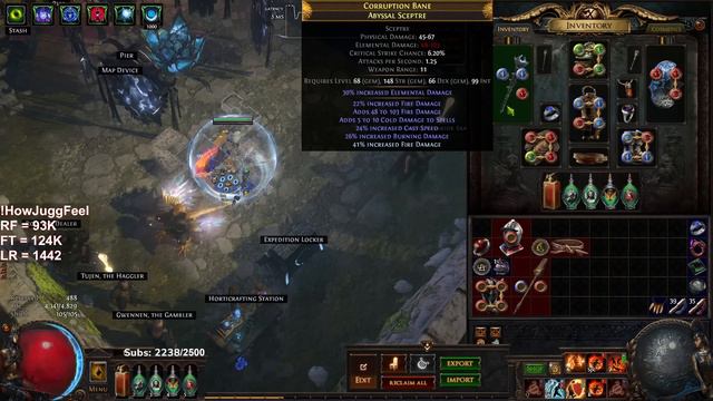 Path of Exile 3.19 | SSF RF Jugg Day 2 смотреть онлайн