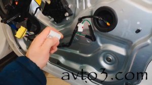 Как разобрать переднюю дверь Hyundai IX55 Veracruz