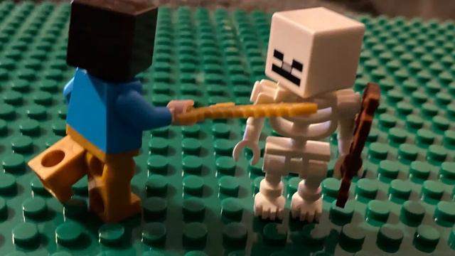 Lego Minecraft Skeleton Dies￼ смотреть онлайн