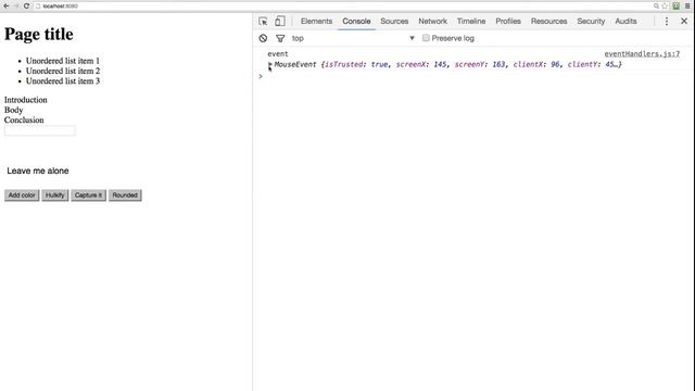 Basic JavaScript Event Listeners смотреть онлайн