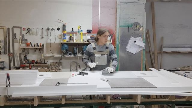 Двойной душевой поддон из акрилового камня / Душ для двоих, парная душевая смотреть онлайн