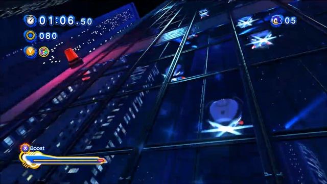 Sonic Generation's PC Gameplay Modern Sonic In Speed Highway Act 4