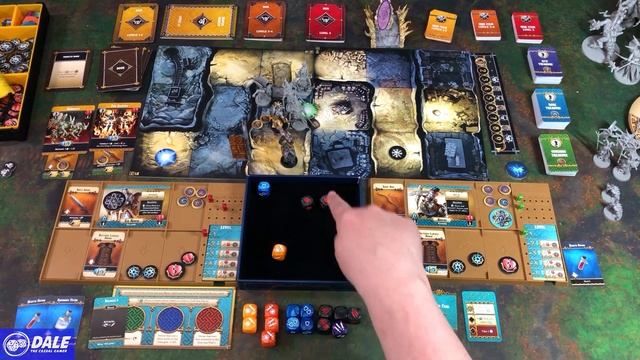 How to Play MASSIVE DARKNESS 2 HELLSCAPE Set-Up, Basics of Play, and Tutorial Playthrough смотреть онлайн