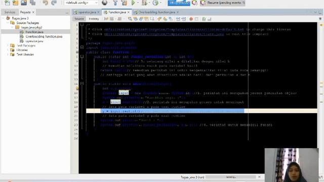 Tugas Java. Tentang Program java membandingkan objek string,method main, dan method overloading. смотреть онлайн