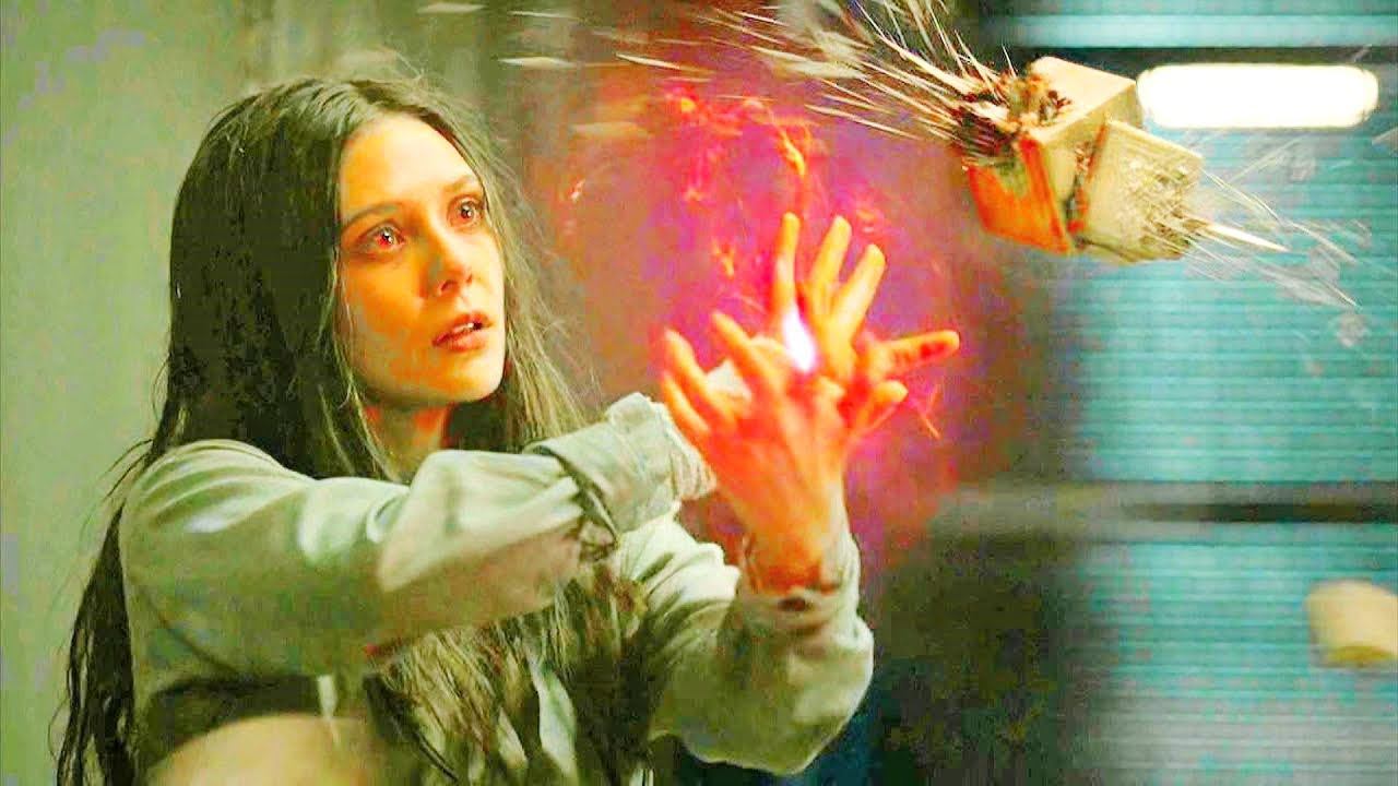 Алая Ведьма - Самые Крутые Сцены с Вандой ! смотреть онлайн