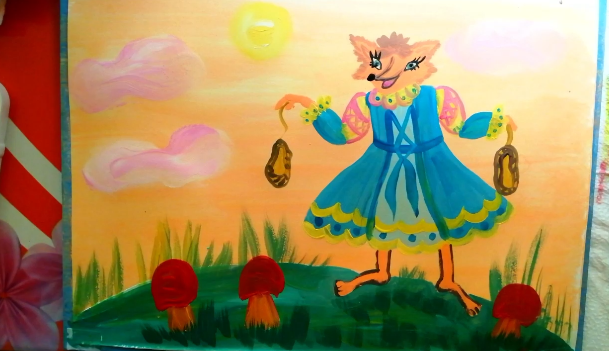 Как нарисовать сказку "Лиса-лапотница" смотреть онлайн