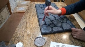 Простой фон для террариума своими руками. Покраска. (часть 2)