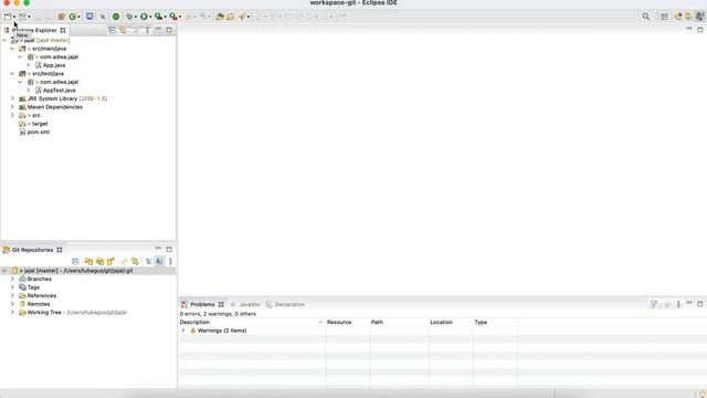 Eclipse, Java & Gitlab Part 1 : Create, Clone, Pull, Commit, Push Repository & Gitignore