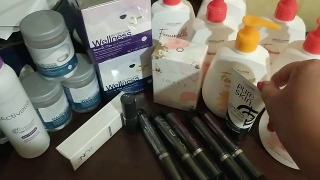 Обзор заказа с 9 каталога Орифлейм. смотреть онлайн