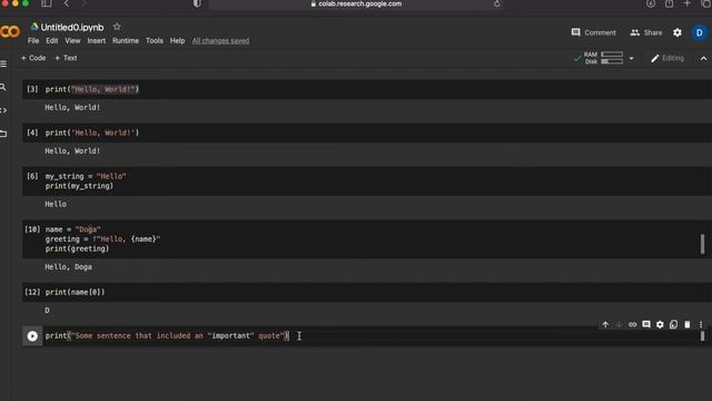 Python Strings Tutorial | Python for Beginners смотреть онлайн