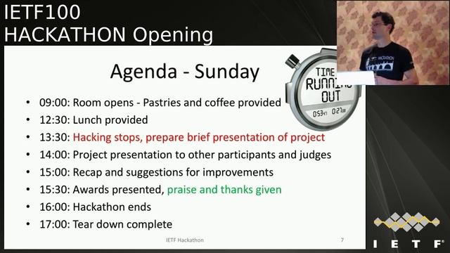 IETF100-HACKATHON-20171111-0900 смотреть онлайн