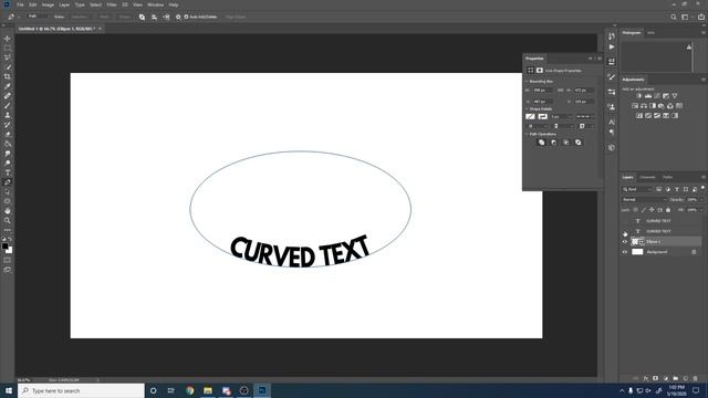 How to Curve Text in Photoshop | Tutorial for Photoshop CS5, CS6 and CC смотреть онлайн