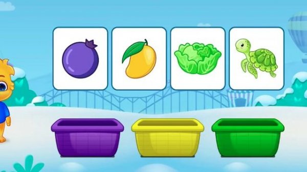 Мультфильм для детей изучаем цвета на английском | English lesson for kids