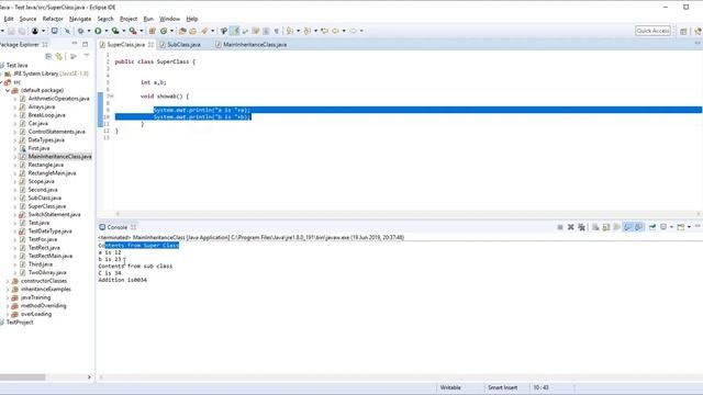 Chapter 7: Inheritance in Java : Practical Example смотреть онлайн