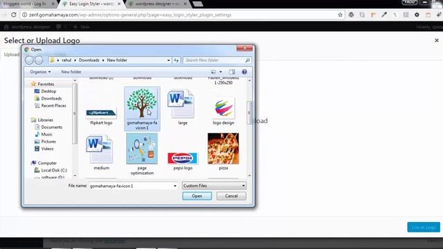 Change WordPress Login Page Logo By Using Easy Login Styler Plugin смотреть онлайн