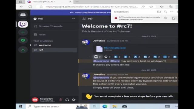 DONT OPEN THIS ROBLOX RC7 CRACK смотреть онлайн