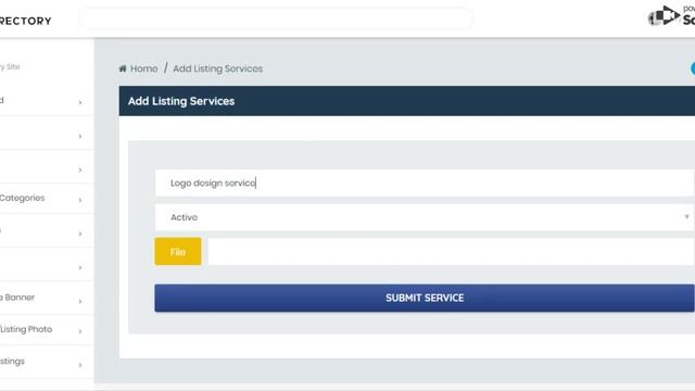 Add new services - The Directory PHP Template смотреть онлайн