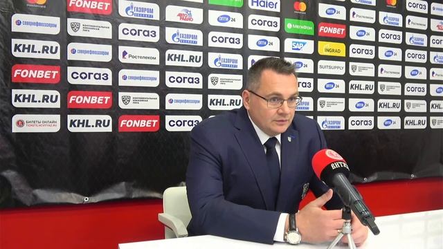 Пресс-конференция ХК «Витязь» - ХК «Сочи» (26.10.2021) смотреть онлайн