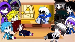 Sans AU’s react to 404 vs Wiki / РЕАКЦИЯ АВ! САНСОВ НА 404 против ВИКИ