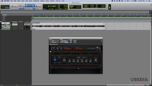 Avid Pro Tools: Eleven Lite Overview -- OBEDIA Digital Audio Training and Tech Support смотреть онлайн