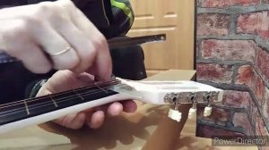 Настройка верхнего порожка регулировка высоты струн порожка гитары зазор струн гитары