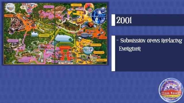 Alton Towers History 1981-2021 (with park maps) смотреть онлайн